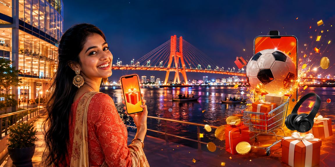 বরিশালে বাংলাদেশি মডেল মোবাইলে লটারি পেমেন্ট করছেন